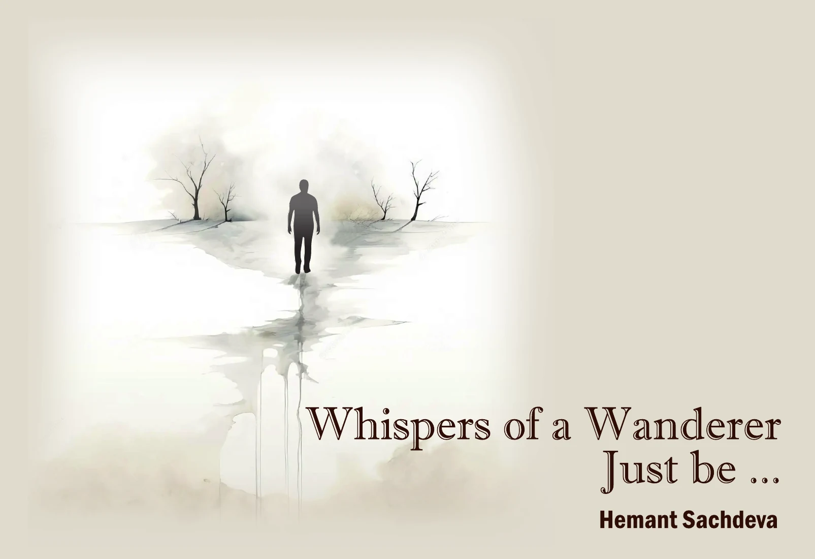 Whispers of a Wanderer — Just be… first edition cover